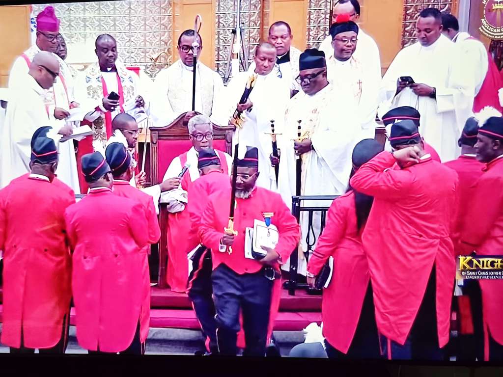 Charles Omiyale ordained Knight of Anglican Communion in U.S.